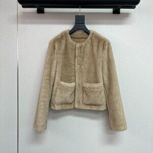 Celine 2025 Winter Wool Fur Coat